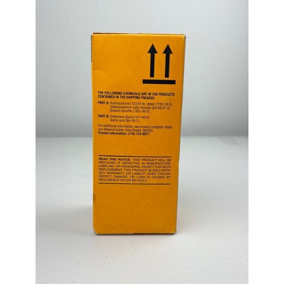 Kodak Tmax RS Developer And Replenisher Makes 1 Gal EXPIRED? NOS Sealed EX2491 - Picture 2 of 4